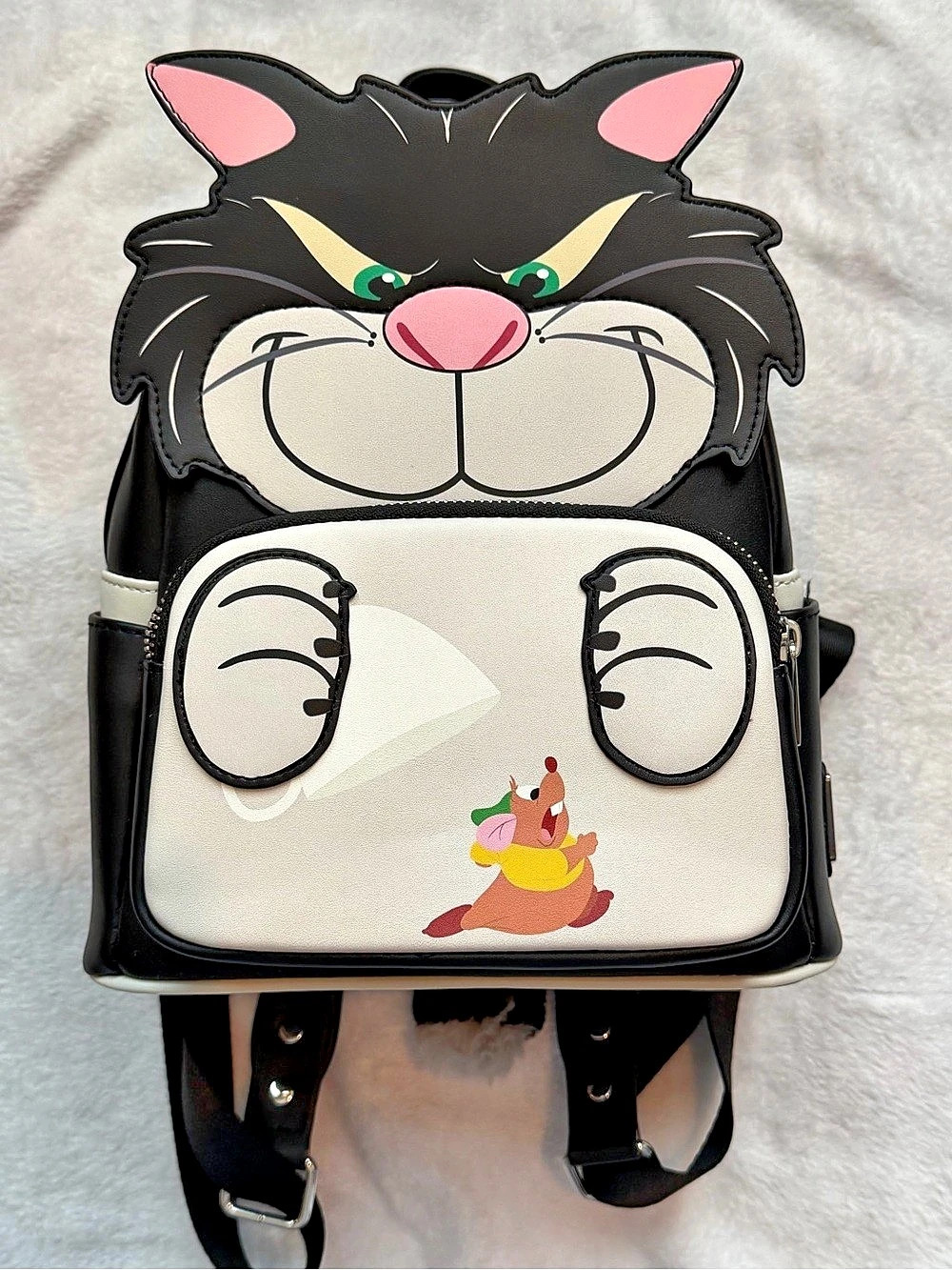 Loungefly Disney Cinderella Lucifer Cosplay Mini Backpack